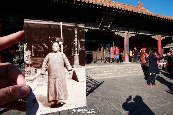 1920s老宮女在儲秀宮。