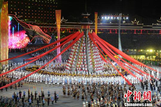 貴州黔東南苗族侗族自治州慶祝建州60周年（組圖）