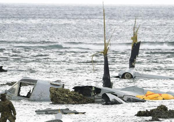 美軍“魚鷹”運輸機恢復(fù)飛行 引沖繩縣各界抗議