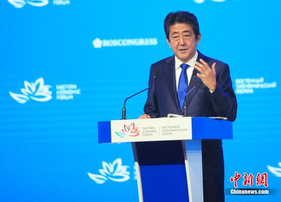 資料圖片：日本首相安倍晉三。 <a target='_blank' href='http://www.chinanews.com/'>中新社</a>記者 王修君 攝