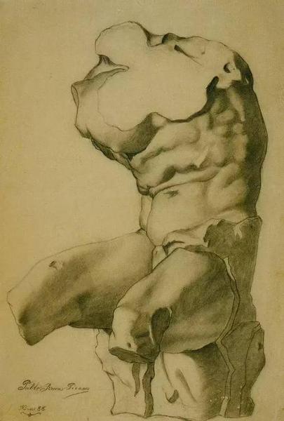 Study for a Torso ，1892