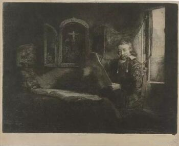 Rembrandt,《Abraham Francen醫(yī)生肖像》，1655 –1659年中，阿姆斯特安國家博物院