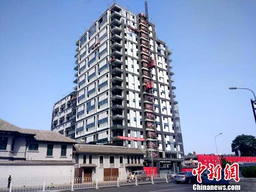 資料圖：正在建設(shè)的樓房。<a target='_blank' href='http://www.chinanews.com/' >中新網(wǎng)</a>記者 李金磊 攝