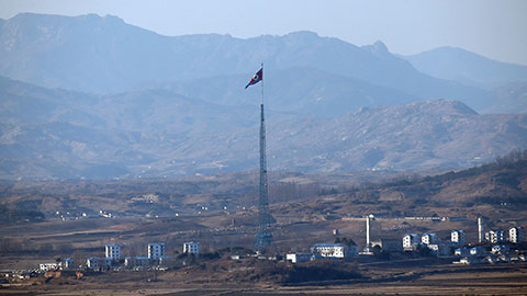 板門(mén)店遠(yuǎn)景 