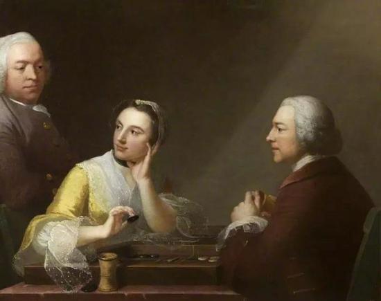 The Backgammon Trio， 1754 （？）