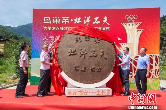 國(guó)內(nèi)最大紅茶餅亮相福建福安將入駐北京奧林匹克塔